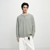 Men's Loose-Fit Pullover Sweater